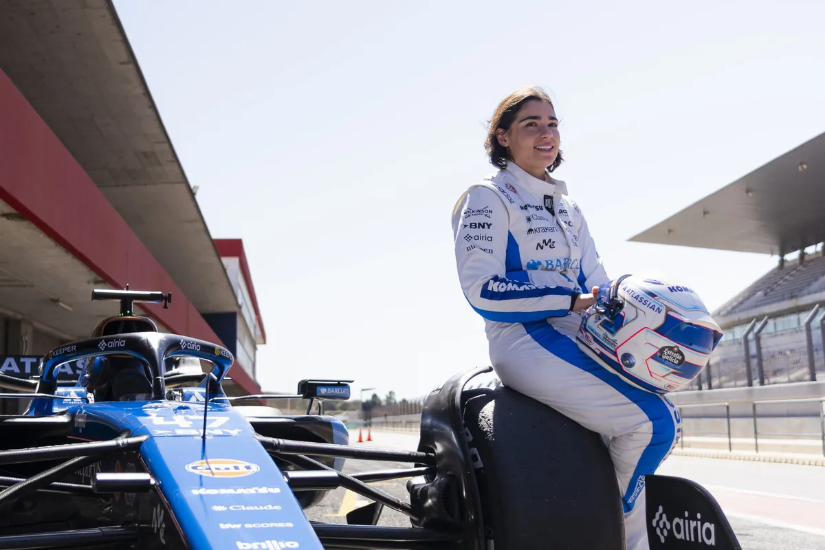 Chadwick Cetak Sejarah dalam Uji Coba Williams F1