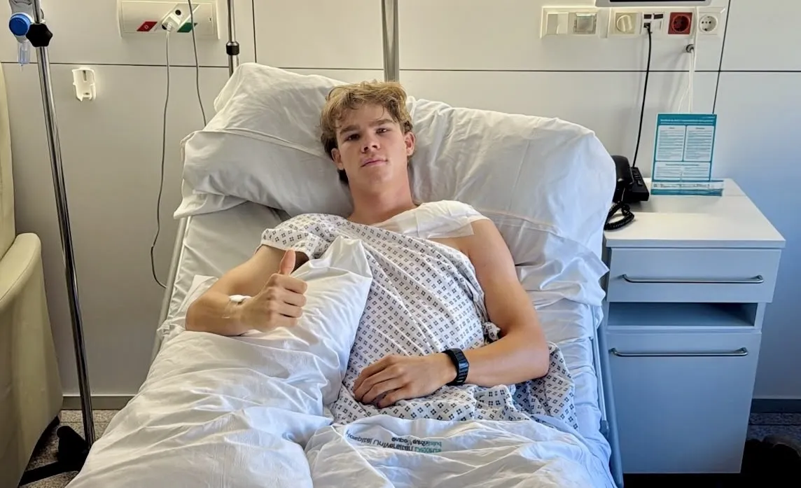 Collin Veijer Successfully Undergoes Collarbone Surgery in Barcelona
