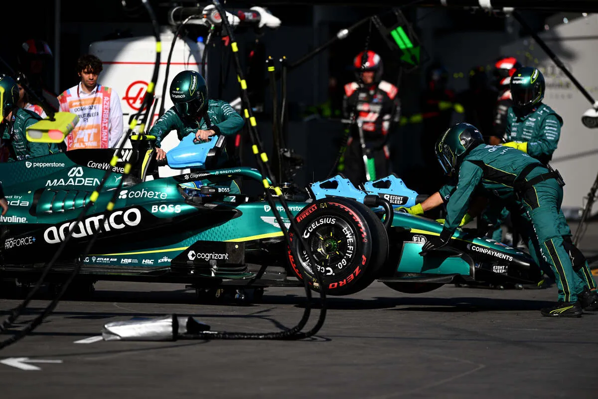 Alonso Halts Baku Race After Enduring Power Unit Woes