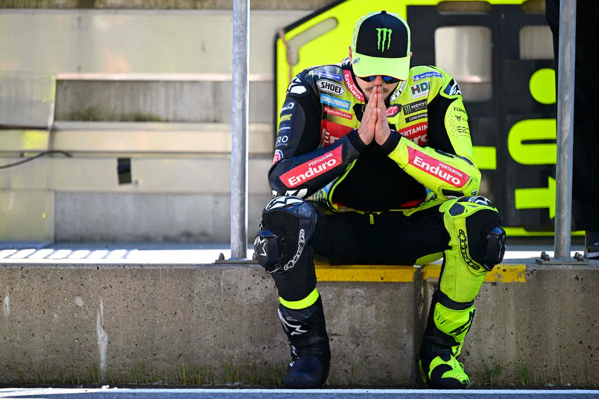 Di Giannantonio Struggles with Grip in Austria: 'Very Unusual'