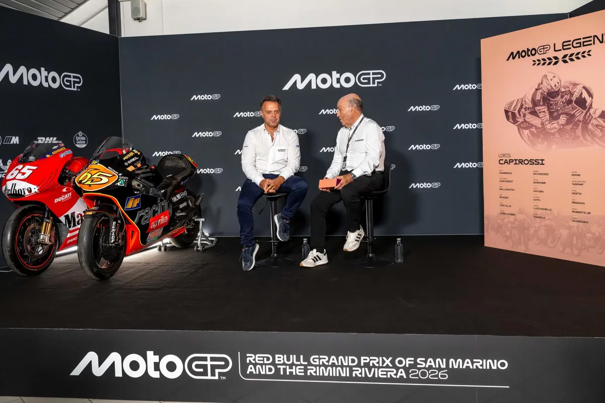 Loris Capirossi Officially Becomes MotoGP Legend at Misano