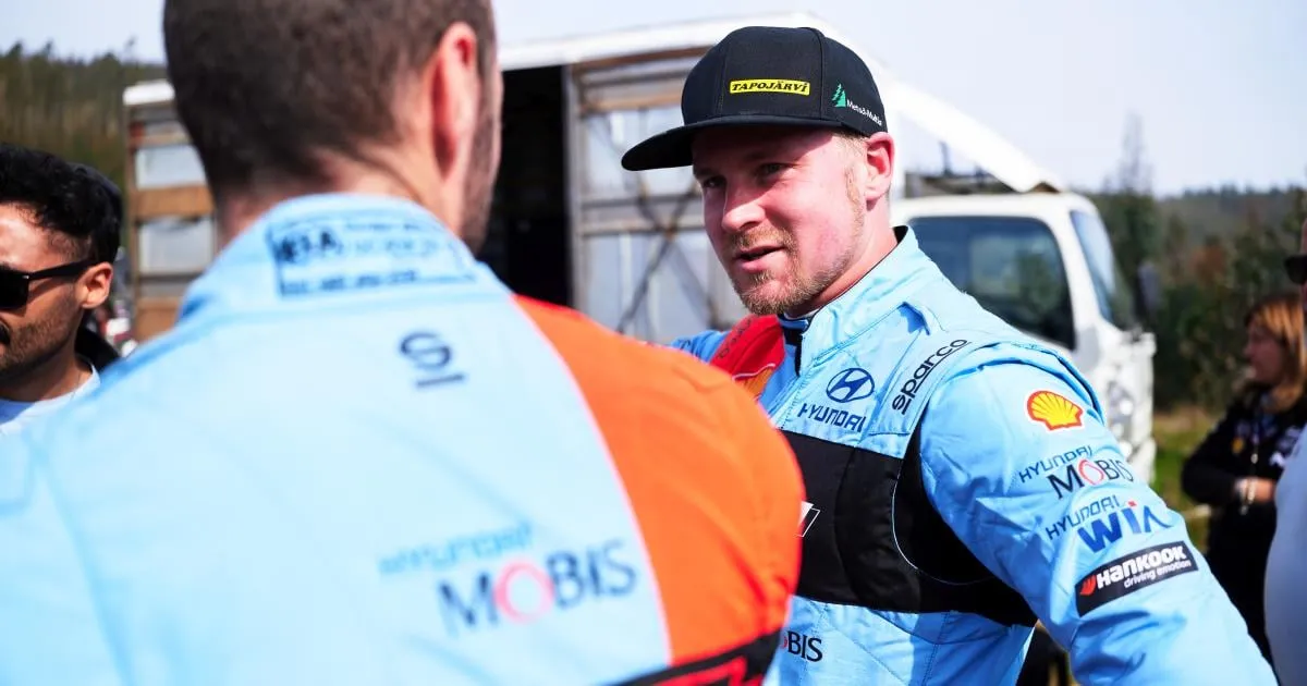 Esapekka Lappi Ends WRC Season with Apology to Hyundai