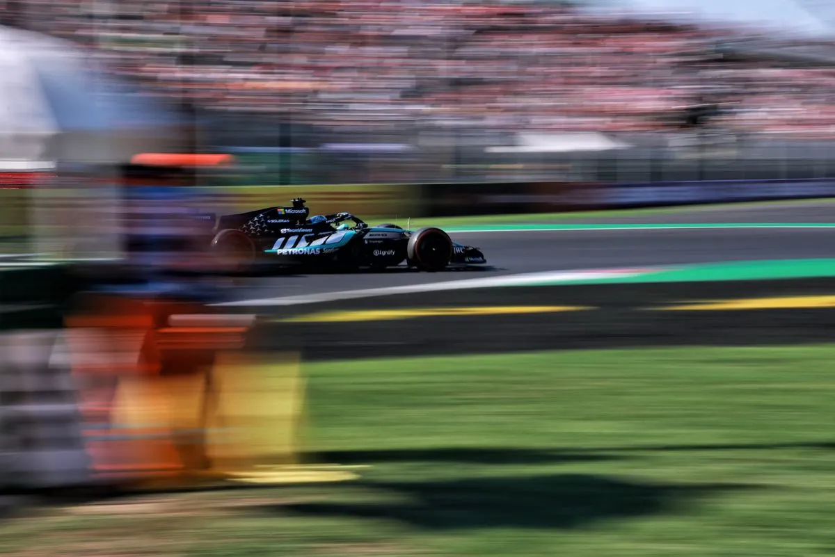 Russell Tops Italian GP FP2, Leclerc Slips to Second