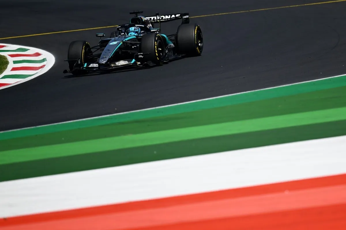 Russell Kalahkan Leclerc di Latihan Bebas 2 GP Italia