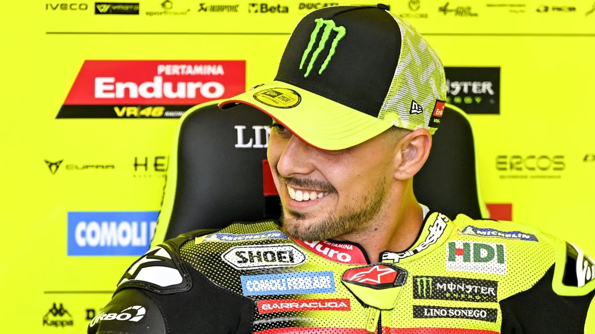 Di Giannantonio Siap 'Fired Up' di MotoGP Misano, Balapan Terakhir Bersama VR46