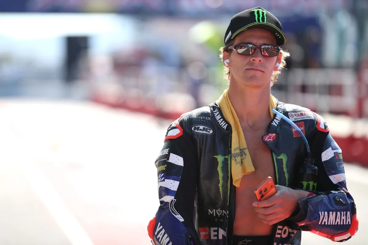 Quartararo: My Situation and Bagnaia's Are Not the Same, I'd Be Furious