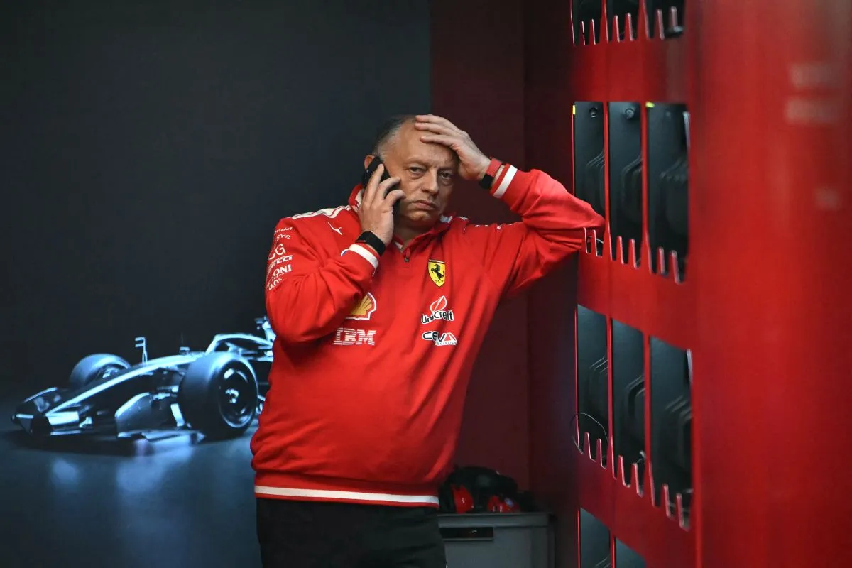 Ferrari: Elkann dan Vigna Putuskan Masa Depan Vasseur?