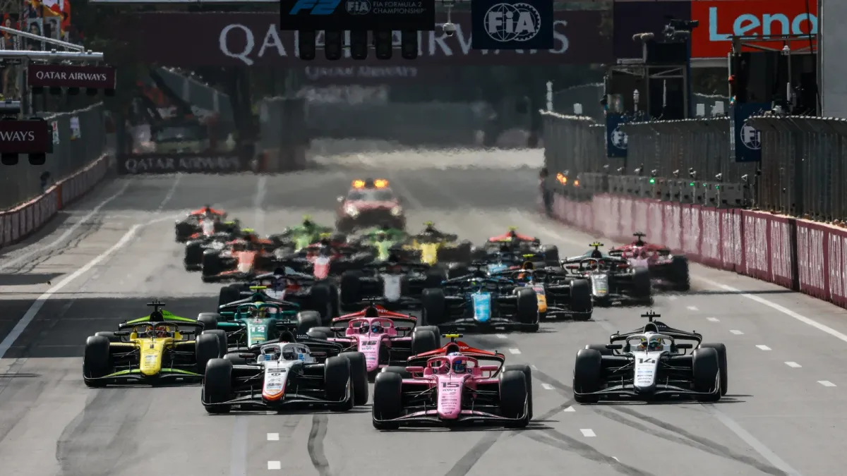Rafa Camara Wins F2 Baku Feature Race 2, Dunne Penalized