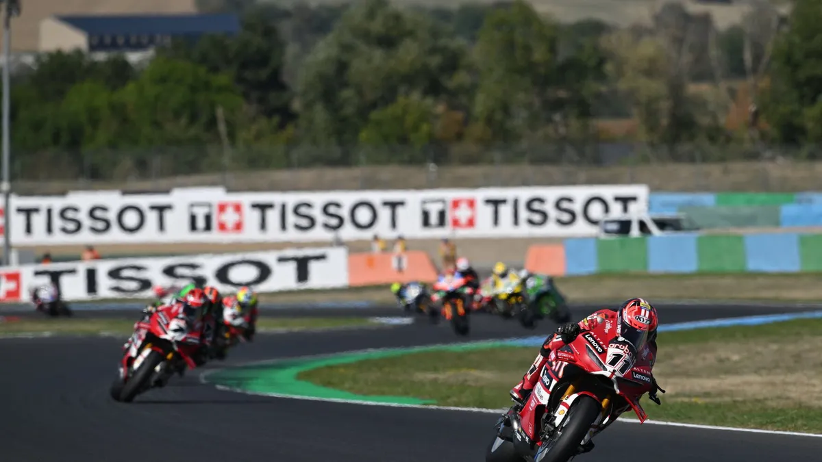 French WorldSBK Superpole Race: Bulega Eyes History at Magny-Cours