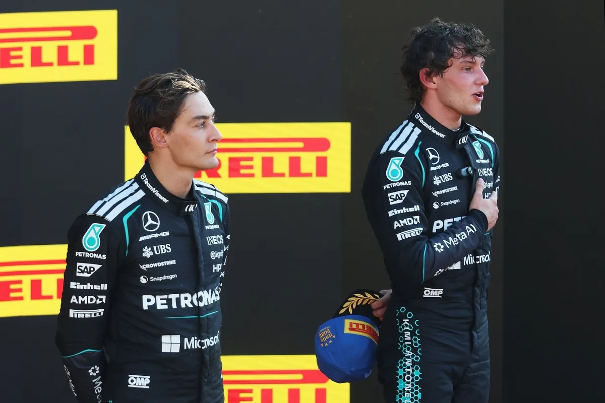 Russell Admits Antonelli Better in F1 2026, Finally Has an Answer