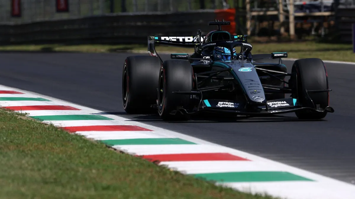 Russell Tops Monza FP3 as Hamilton and Verstappen Clash in Final Practice