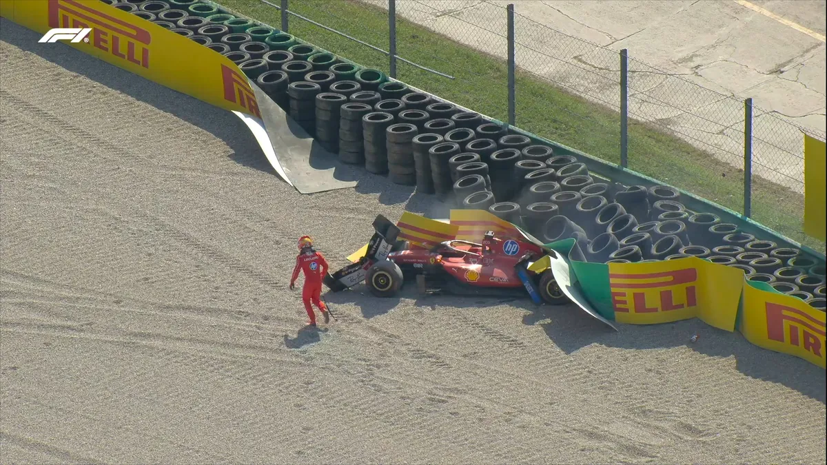 Leclerc's Monza Nightmare: Massive Crash Triggers Italian GP Red Flag