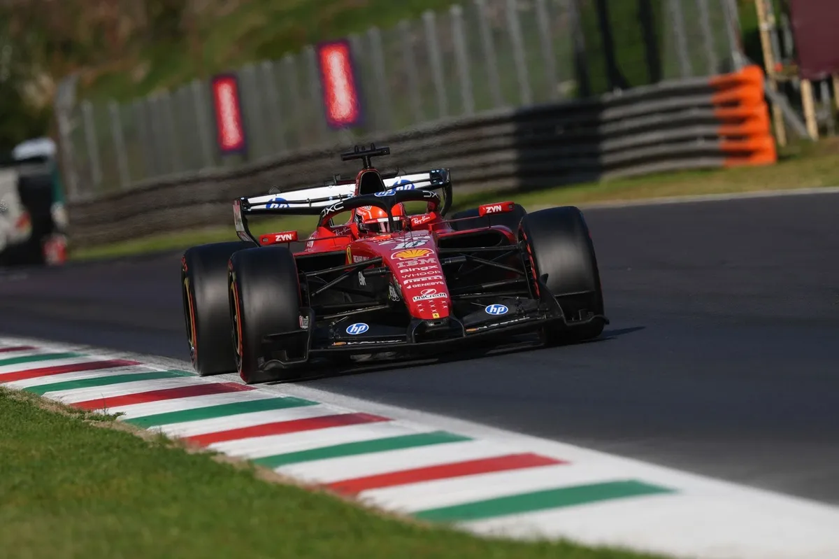 Crash Parabolica Singkirkan Charles Leclerc dari GP Italia