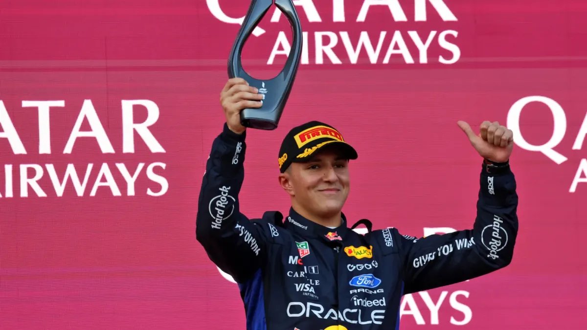 Hadjar Reveals Caution After 'First Real' Red Bull F1 Podium