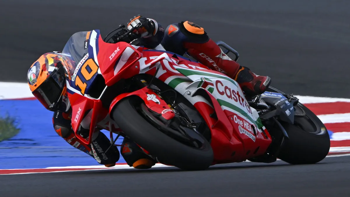Marini Ungkap Perbedaan Ban di Sprint MotoGP Misano 2026