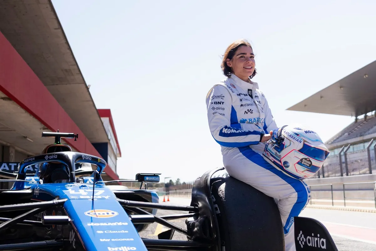 Jamie Chadwick Calls Maiden Williams F1 Test 'Surreal' at Portimao