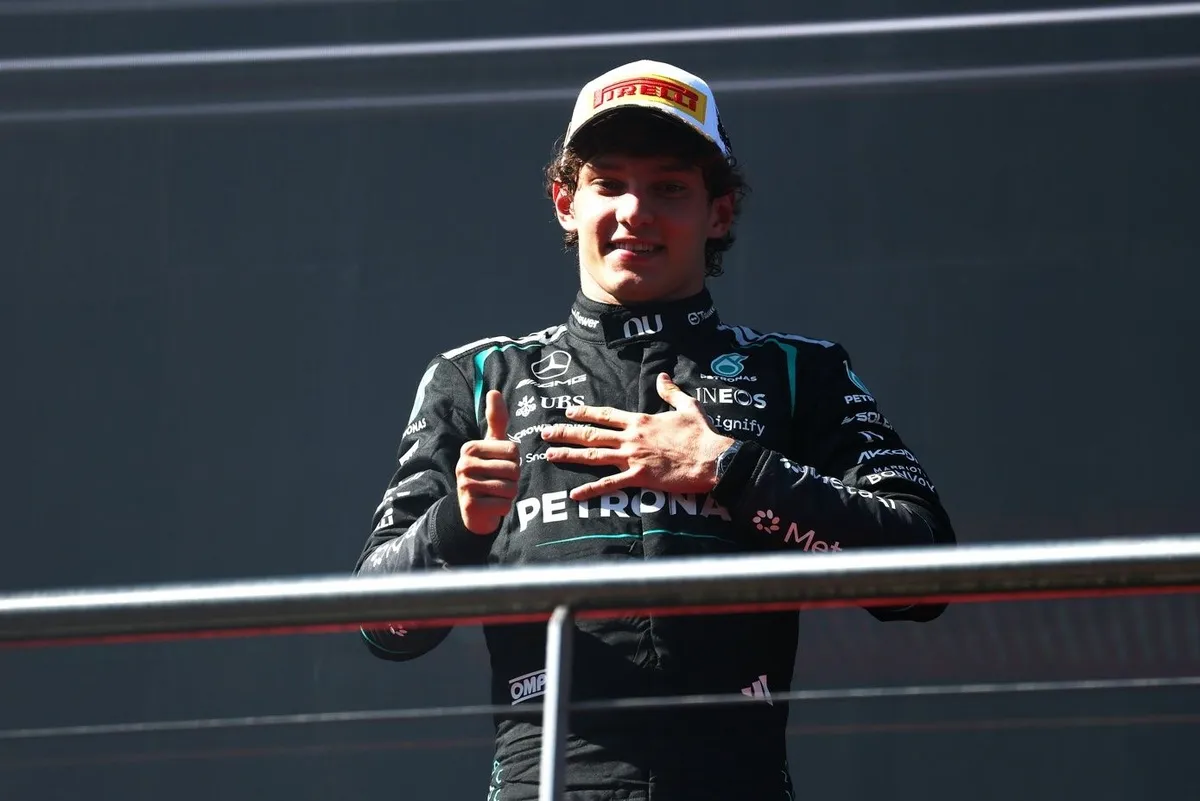 Antonelli's Heartwarming Moment with Father After Spanish GP Win