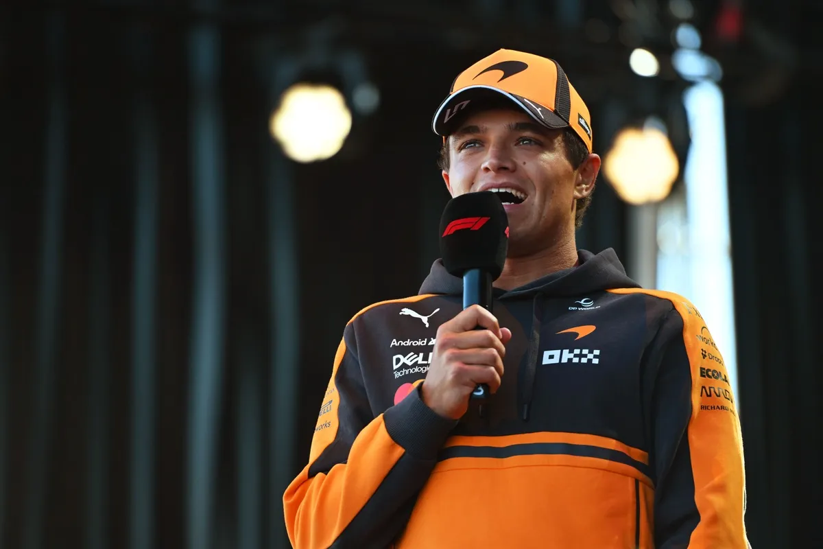 Norris Praised for Firm Response to Official in Cooldown Room
