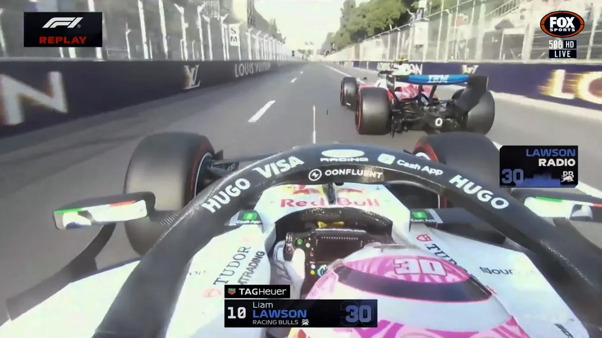 Lawson Fumes at Hamilton's 'Dangerous' Act in Baku