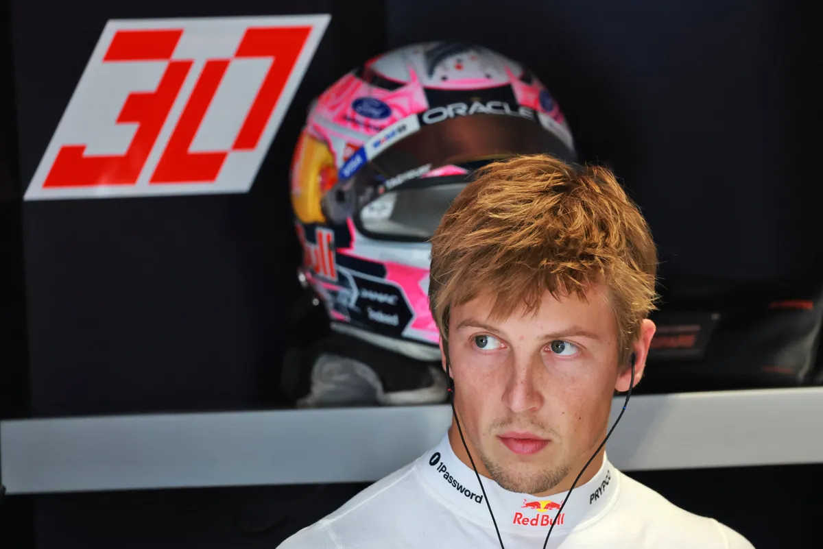 Lawson 'Pretty Happy' with Best Red Bull Finish in Spain