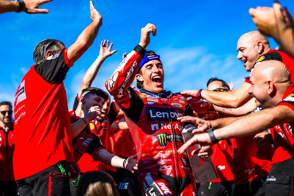 Marquez Leads Spain's 50th MotoGP Triplete at Misano