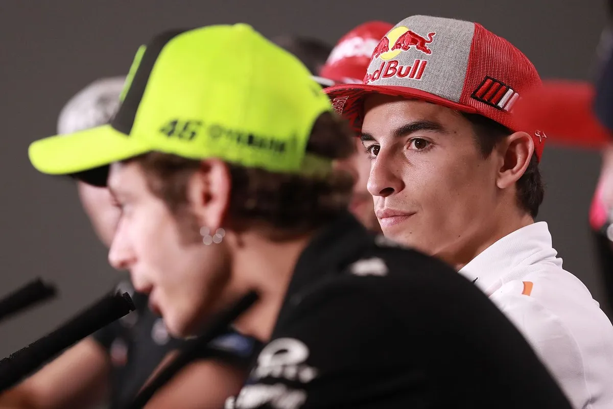 Marc Marquez Open to Reading Valentino Rossi's New Book