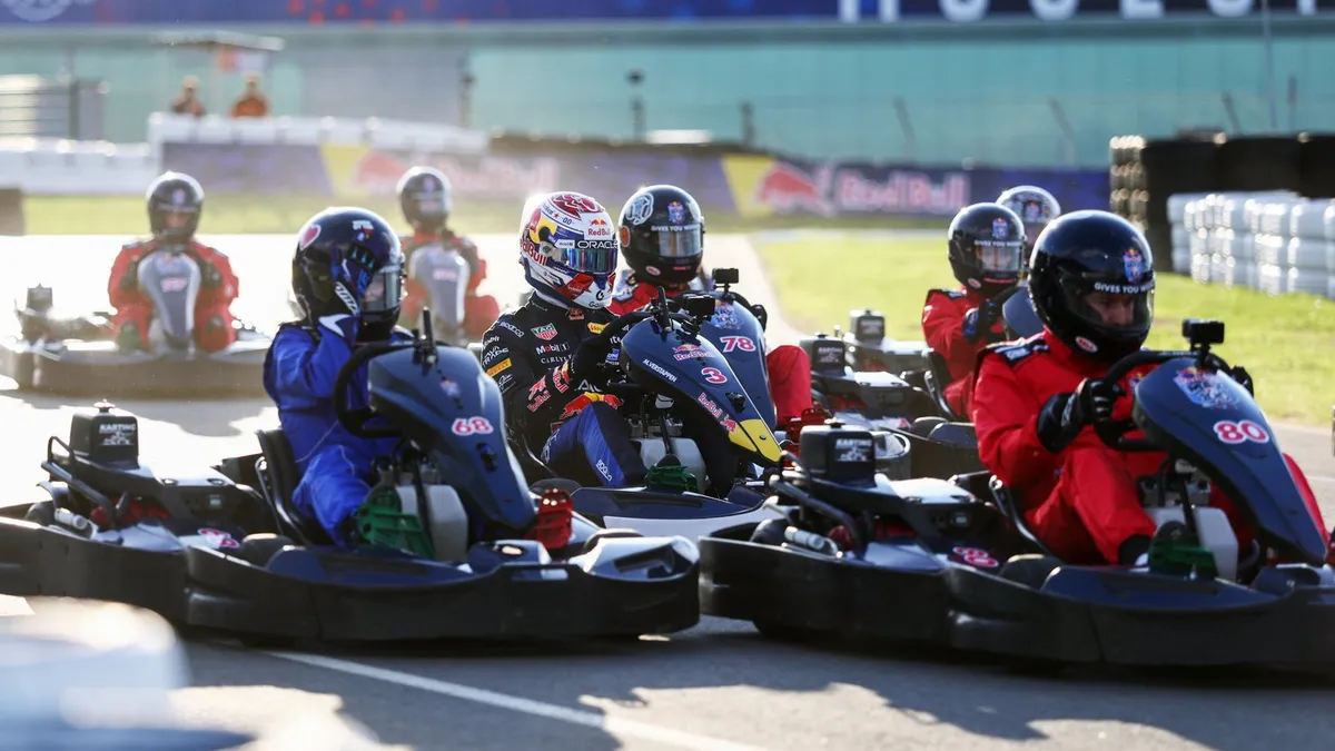 Max Verstappen Beats 100 Karters in Silverstone Thriller
