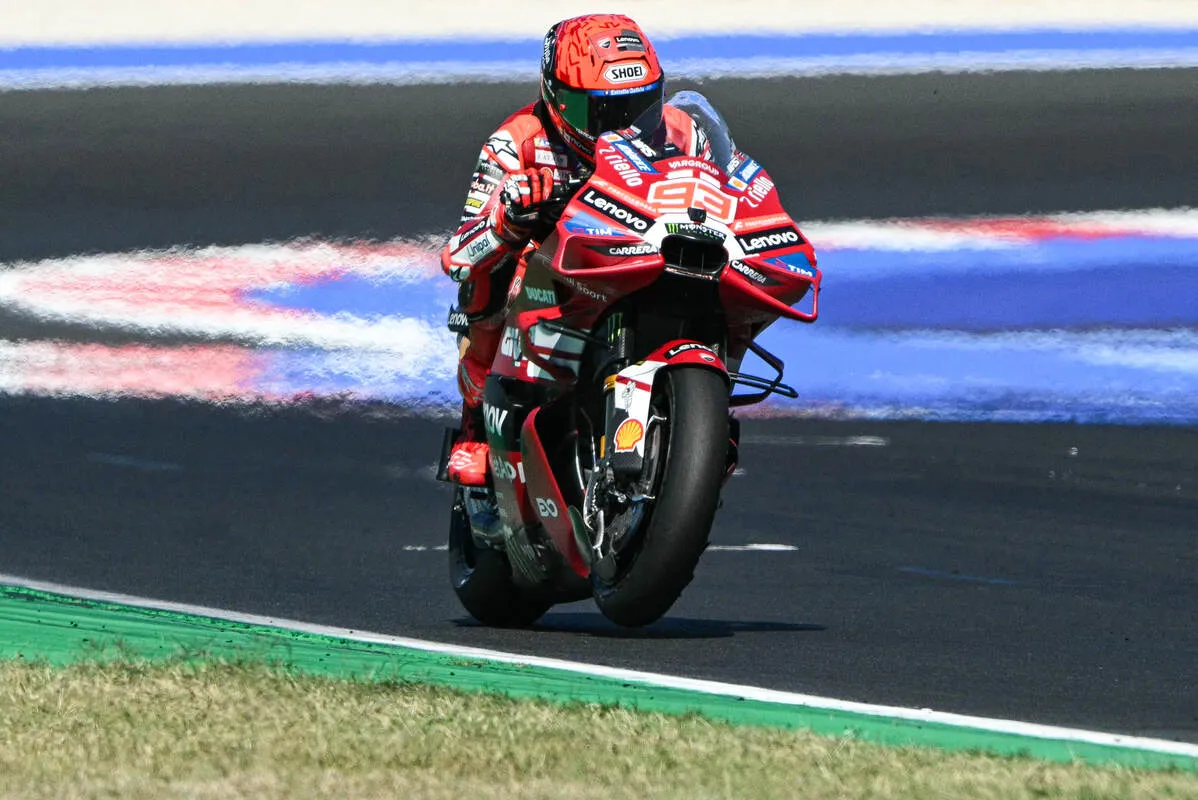 Marquez Ties Martin at Top of MotoGP 2026 Standings
