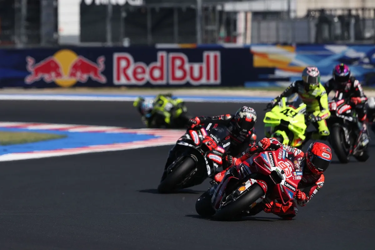 Marquez Wins San Marino Sprint, Bezzecchi Close Behind