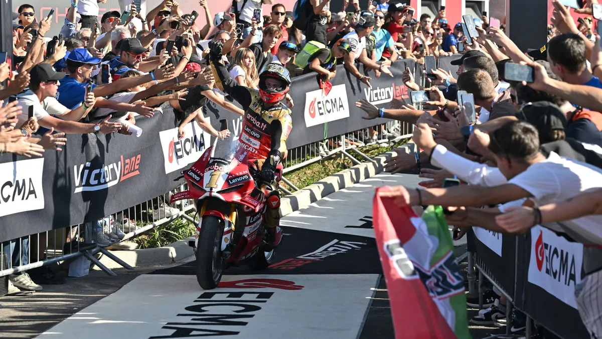 Bulega Wins WorldSBK 2026 Title at Cremona in Tears
