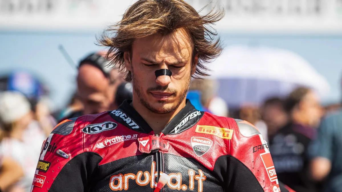 Nicolo Bulega Selamat dari Kecelakaan Tes MotoGP Ducati 850cc di Mugello