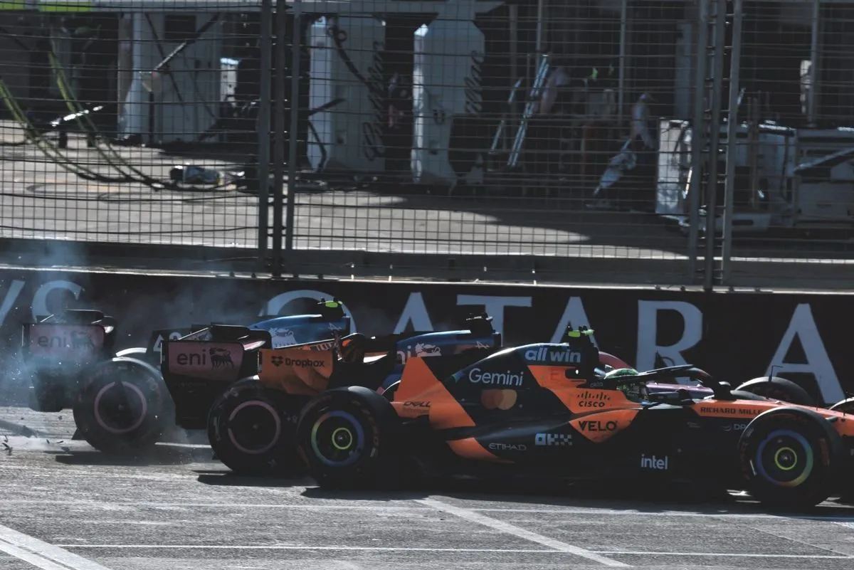 Norris Calls for F1 Race Ban for Colapinto After Baku Crash