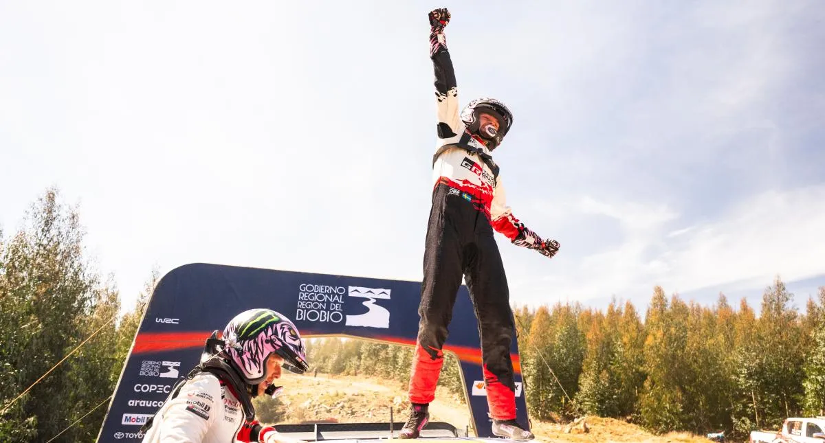 Solberg Wins Chile, Gets Key WRC Confirmation Mid-Interview