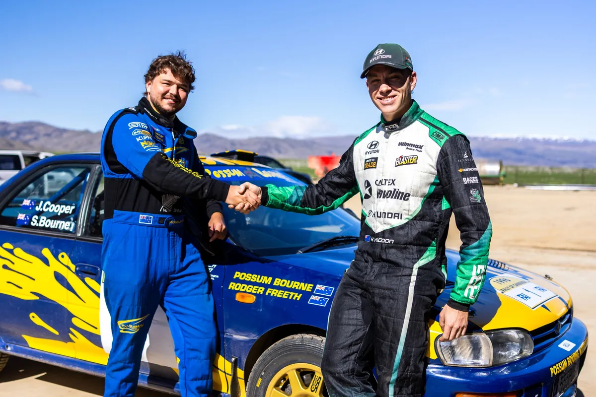 Paddon Bimbing Putra Legenda Reli Possum Bourne di Ashley Forest
