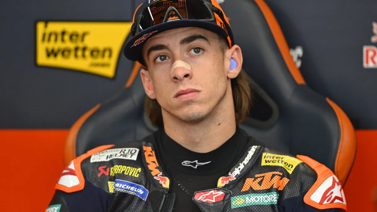 Pedro Acosta Leads KTM 1-2 in Austria MotoGP FP1