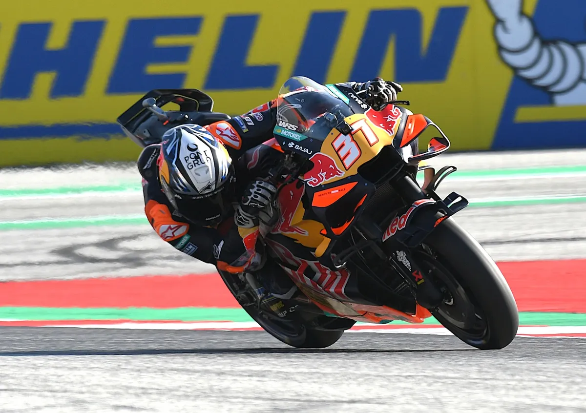 Pedro Acosta Fastest in Austrian MotoGP Practice, KTM Dominates Red Bull Ring