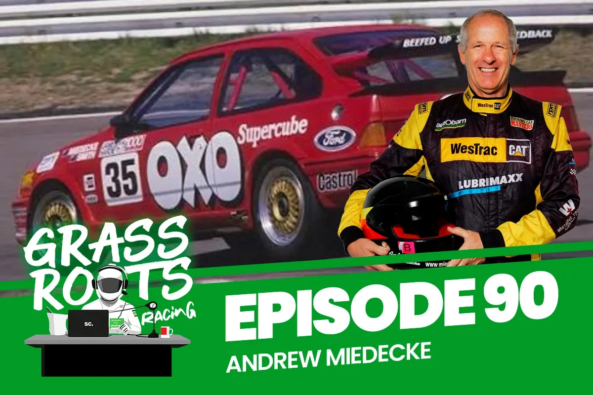 Andrew Miedecke: 'Mad Andy' Story on Grassroots Racing #90