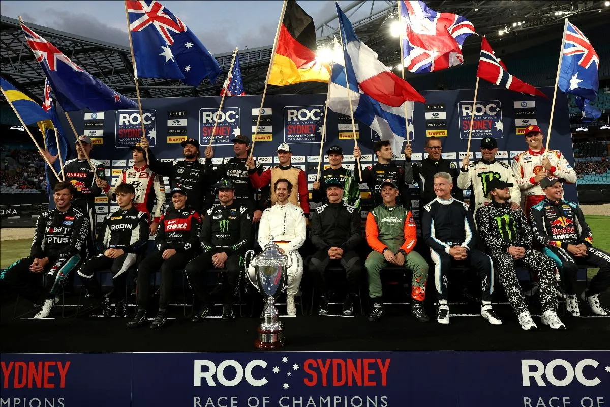 Race of Champions Debut di Selandia Baru, Vettel dan Bottas Siap Tempur