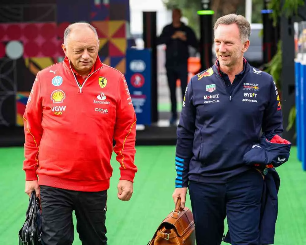 Ferrari: Vasseur under pressure as Horner offers himself