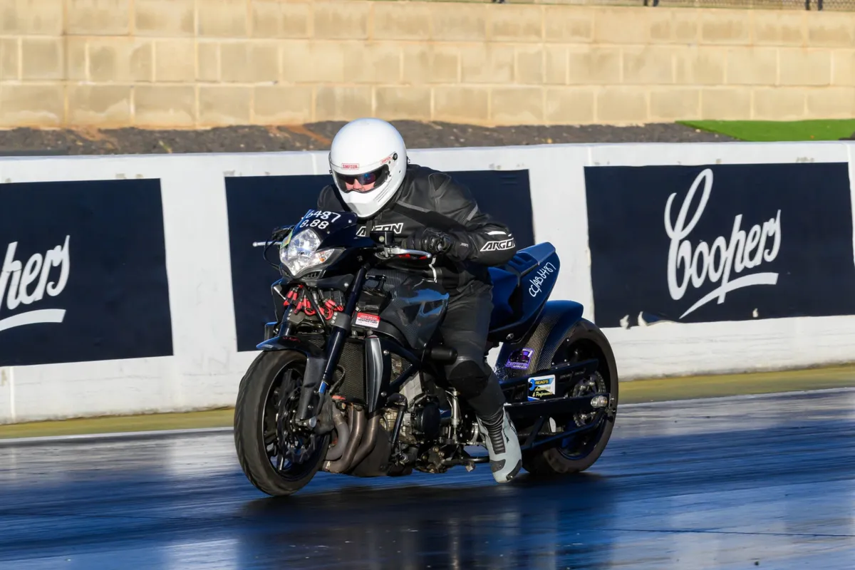Read Swaps Four Wheels for Two at Sunset Nationals