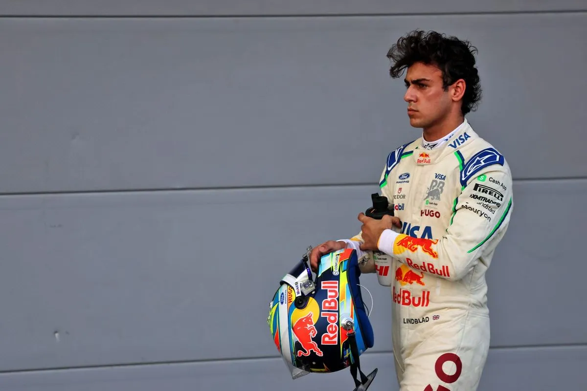 Lindblad Self-Critical After Poor Baku Qualifying