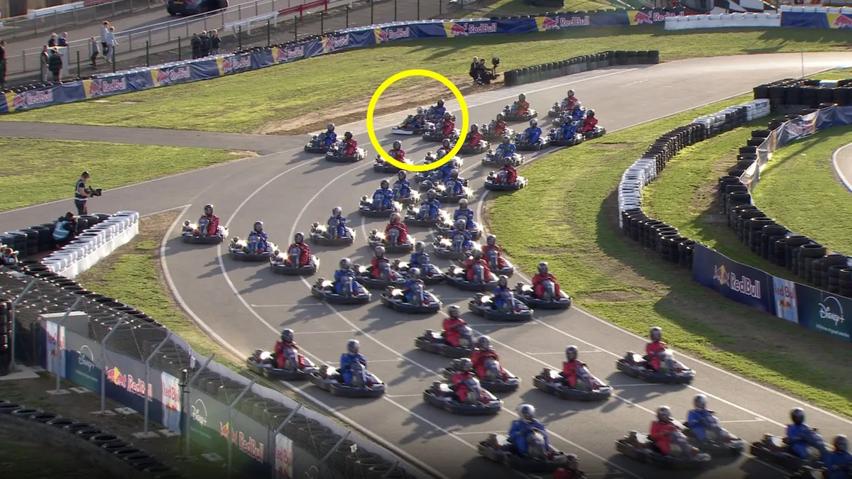 Verstappen Wins 'Max vs 100' Go-Kart Race from Last Place
