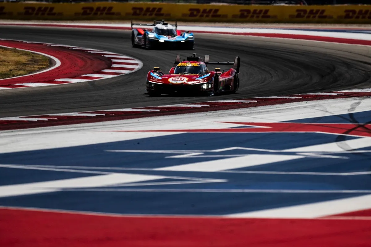 Ferrari Menang di WEC Austin Setelah Toyota Alami Masalah