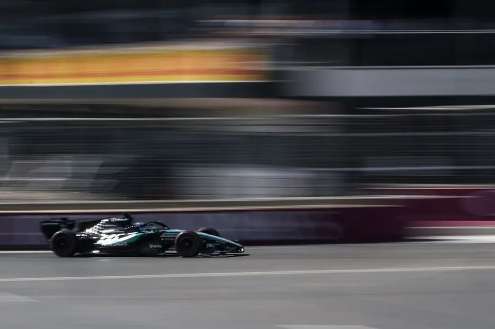 Mercedes Dominates Baku Practice but Rivals Remain Skeptical
