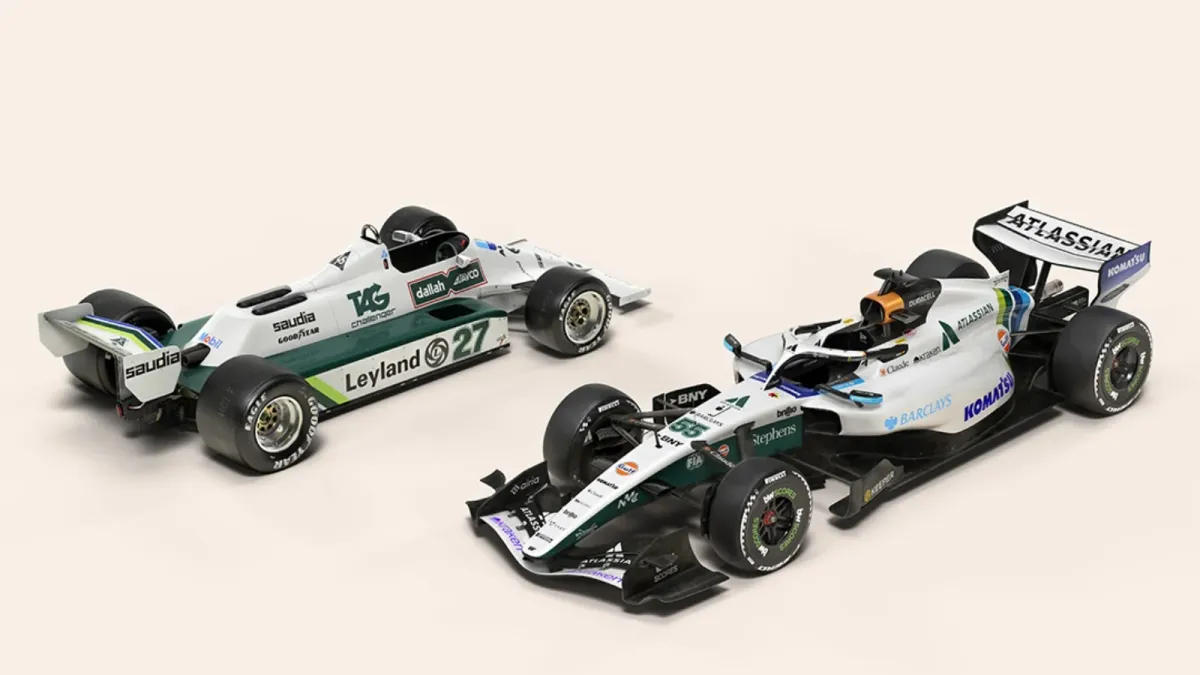 Williams Unveils FW07C Throwback Livery for Madrid GP