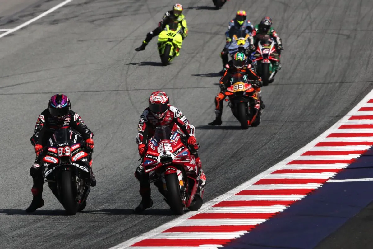 Martin Menang Sprint Austria, Acosta Blunder Fatal di Tikungan