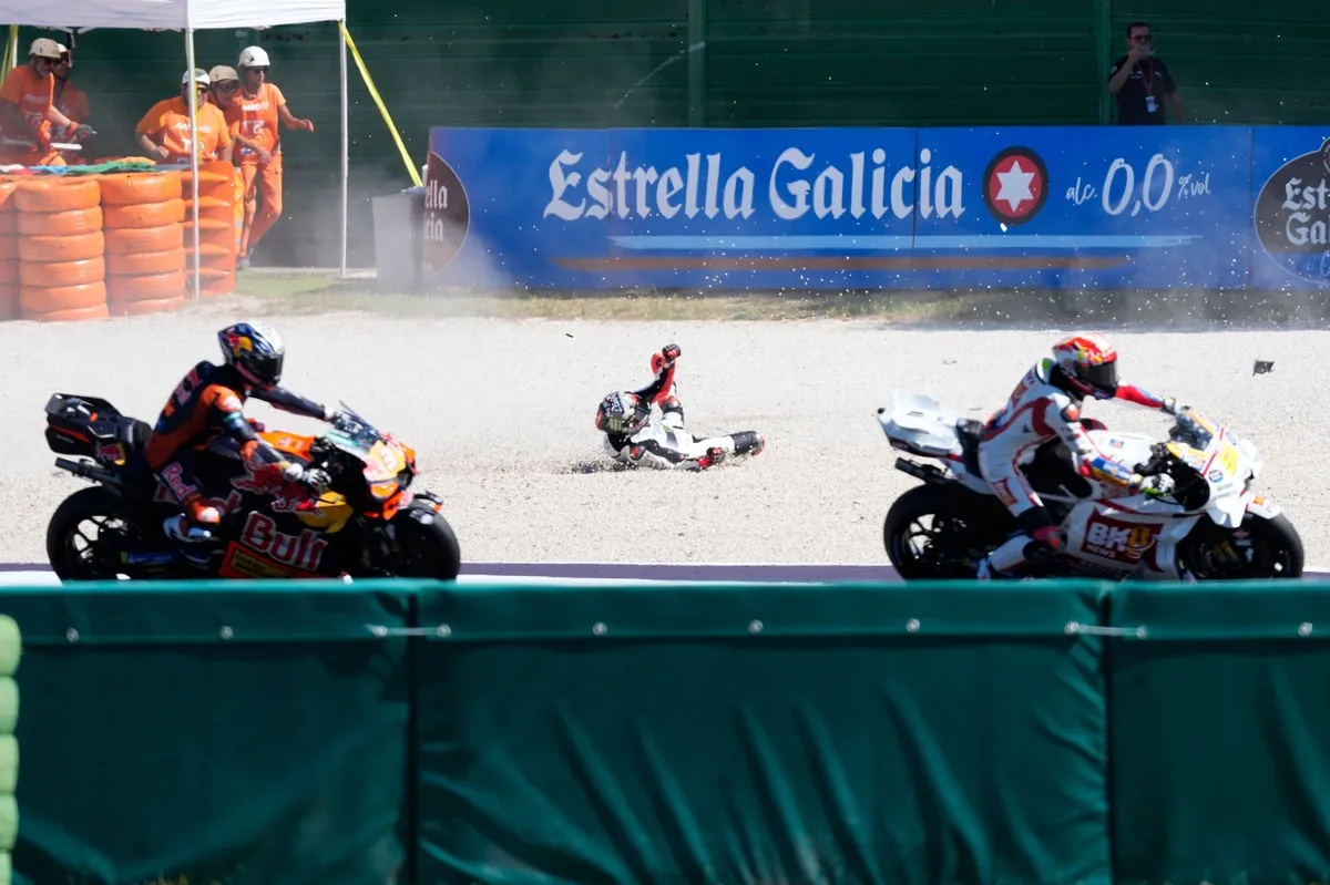Marc Marquez Dominates Misano as Bezzecchi Crashes Out Early