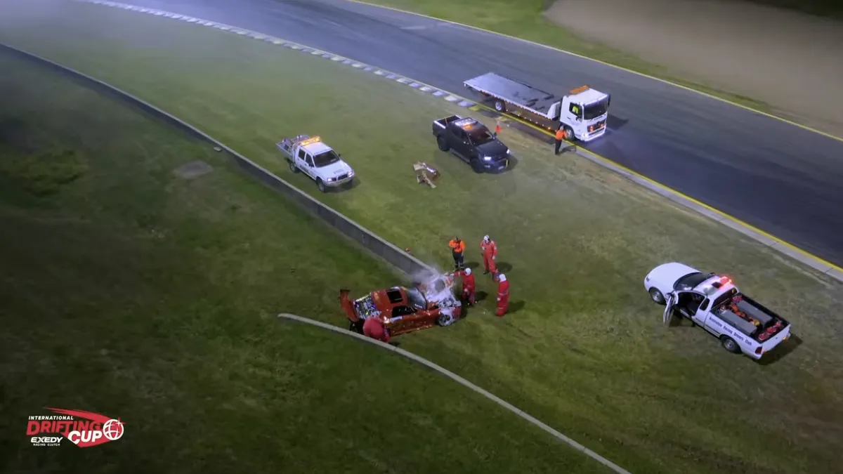 Drifter Hoonigan Hancurkan Mazda RX-7 Kesayangannya di WTAC 2021