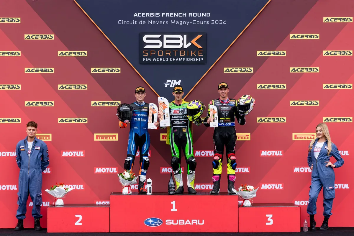 Xavi Artigas Wins Thrilling WorldSBK Race 2 at Magny-Cours