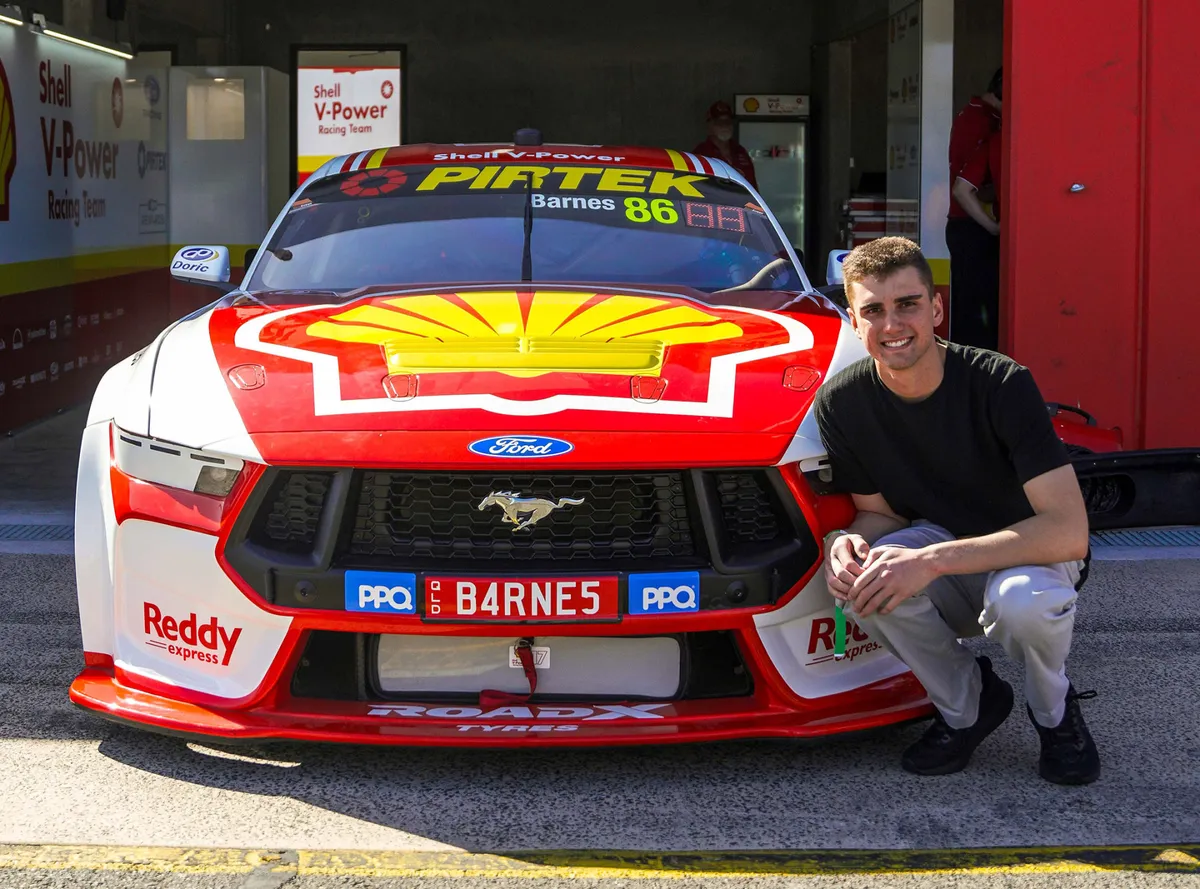 Cooper Barnes Beli Mustang Gen3 DJR, Siap Super2 2028
